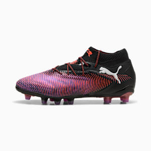 FUTURE 8 ULTIMATE AG Football Boots Women, PUMA Black-PUMA White-Glowing Red, extralarge-GBR