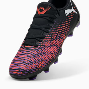 Tacos de fútbol FUTURE 8 PLAY FG/AG Mujer, PUMA Black-PUMA White-Glowing Red, extralarge