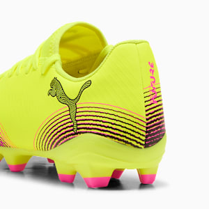Tacos de fútbol FUTURE 8 PLAY FG/AG Mujer, Yellow Alert-PUMA Black-Sun Struck, extralarge