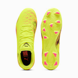 Tacos de fútbol FUTURE 8 PLAY FG/AG Mujer, Yellow Alert-PUMA Black-Sun Struck, extralarge