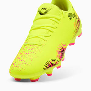 Tacos de fútbol FUTURE 8 PLAY FG/AG Mujer, Yellow Alert-PUMA Black-Sun Struck, extralarge