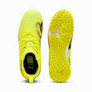 キッズ フューチャー 8 マッチ TT ＋ ミッド サッカー トレーニングシューズ 20-24cm, Yellow Alert-PUMA Black-Sun Struck, extralarge-JPN