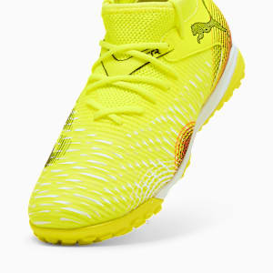 キッズ フューチャー 8 マッチ TT ＋ ミッド サッカー トレーニングシューズ 20-24cm, Yellow Alert-PUMA Black-Sun Struck, extralarge-JPN