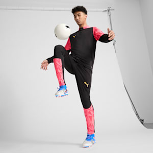 Botas de fútbol FUTURE 8 ULTIMATE FOREVER FG Unisex, PUMA White-Ultra Blue-Feather Gray-PUMA Black-Glowing Red, extralarge