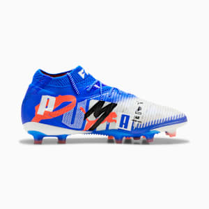 メンズ フューチャー 8 アルティメット フォーエバー AG サッカー スパイク, PUMA White-Ultra Blue-Feather Gray-PUMA Black-Glowing Red, extralarge-JPN