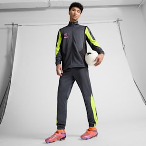 Tacos de fútbol de terreno firme para hombre FUTURE 8 ULTIMATE CREATIVITY, Orange Poppy-Dark Amethyst-Electric Peppermint-PUMA Black, extralarge