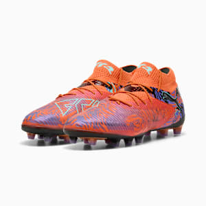 メンズ フューチャー 8 アルティメット クリエイティビティ AG サッカー スパイク, Orange Poppy-Dark Amethyst-Electric Peppermint-PUMA Black, extralarge-JPN