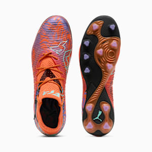 メンズ フューチャー 8 アルティメット クリエイティビティ AG サッカー スパイク, Orange Poppy-Dark Amethyst-Electric Peppermint-PUMA Black, extralarge-JPN