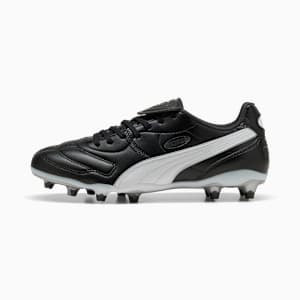 KING LIGA FG/AG Unisex, PUMA Black-PUMA White-PUMA Silver, extralarge
