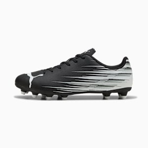 ATTACANTO II FG/AG Soccer Cleats Men, PUMA Black-PUMA White, extralarge