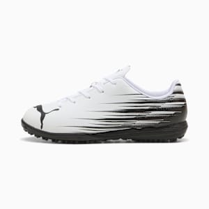 キッズ アタッカント II TT サッカー トレーニングシューズ 17-24.5cm, PUMA White-PUMA Black, extralarge-JPN
