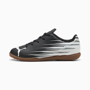 ATTACANTO II Futsal Cleats Youth, PUMA Black-PUMA White, extralarge