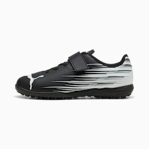 ATTACANTO II TT Soccer Cleats Youth, PUMA Black-PUMA White, extralarge