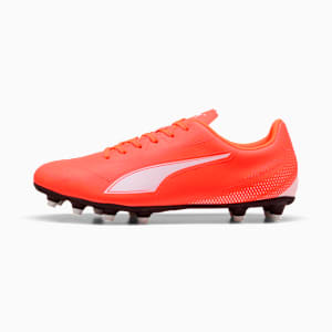 VITORIA II FG/AG Soccer Cleats Men, Glowing Red-PUMA White, extralarge