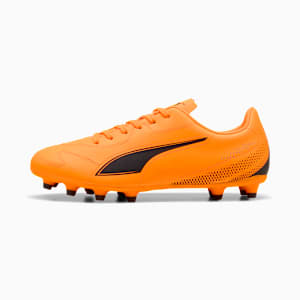Chaussures de soccer à crampons VITORIA II FG/AG pour hommes, Heat Fire-PUMA Black, extralarge
