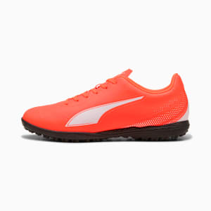 VITORIA II TT Soccer Cleats Men, Glowing Red-PUMA White, extralarge
