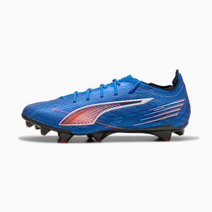 ULTRA 6 CARBON FG Football Boots Unisex, Ultra Blue-PUMA White-Glowing Red, extralarge