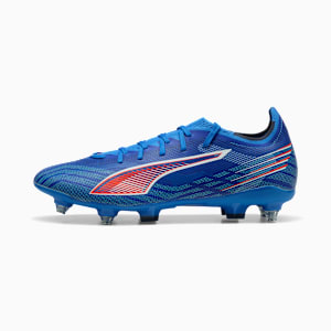 ULTRA 6 MATCH MxSG Football Boots Unisex, Ultra Blue-PUMA White-Glowing Red, extralarge-GBR