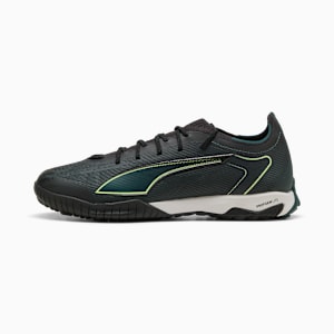 ULTRA 6 PRO CAGE Football Boots Unisex, PUMA Black-Fizzy Light-Green Terrain, extralarge