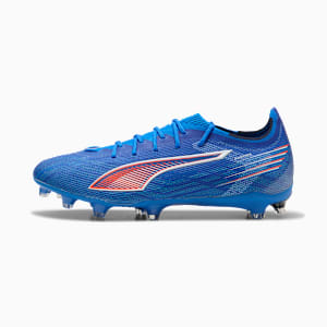 ULTRA 6 PRO FG/AG Football Boots Unisex, Ultra Blue-PUMA White-Glowing Red, extralarge