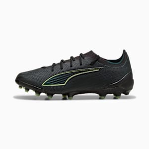ULTRA 6 ULTIMATE AG Football Boots Unisex, PUMA Black-Fizzy Light-Green Terrain, extralarge-GBR
