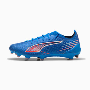 ULTRA 6 ULTIMATE FG Football Boots Unisex, Ultra Blue-PUMA White-Glowing Red, extralarge