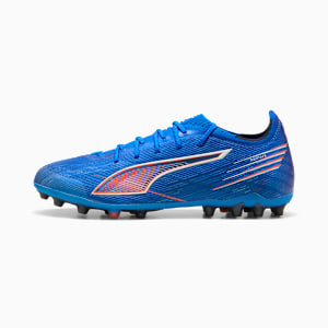 ULTRA 6 ULTIMATE MG Football Boots Unisex, Ultra Blue-PUMA White-Glowing Red, extralarge-GBR