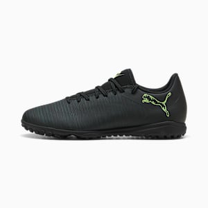 FUTURE 8 PLAY TT Football Boots Unisex, PUMA Black-Fizzy Light-Green Terrain, extralarge-GBR