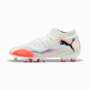 FUTURE 8 PRO FG/AG Jr Youth, PUMA White-PUMA Black-Glowing Red, extralarge