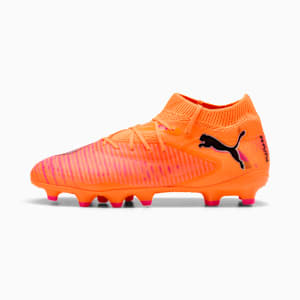 FUTURE 8 PRO Big Kids' Firm/Artificial Ground Soccer Cleats, Heat Fire-PUMA Black-Ravish, extralarge