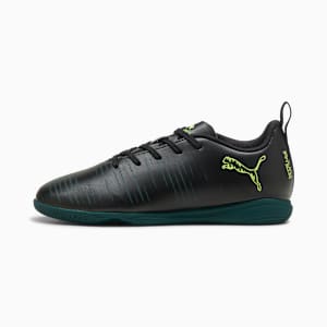 FUTURE 8 PLAY Futsal Boots Youth, PUMA Black-Fizzy Light-Green Terrain, extralarge-GBR
