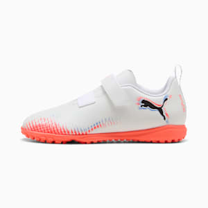 FUTURE 8 PLAY TT Football Boots Youth, PUMA White-PUMA Black-Glowing Red, extralarge-GBR
