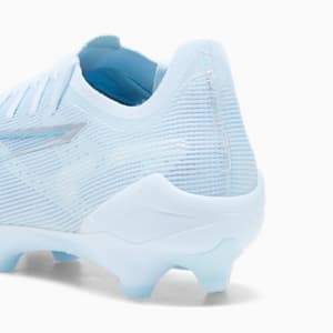 Tacos de fútbol ULTRA 5 ULTIMATE FG para mujer, Icy Blue-PUMA White-Light Aqua, extralarge