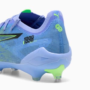 PUMA x CHRISTIAN PULISIC ULTRA 5 ULTIMATE Chasing the Dream Firm Ground Men's Soccer Cleats, Elektro Purple-Green Glare-PUMA Black, extralarge
