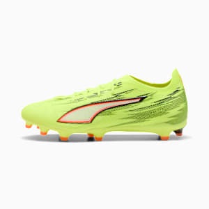 ULTRA 6 PRO FG Football Boots Unisex, Yellow Alert-PUMA Black-Glowing Red-Lime Squeeze, large-GBR