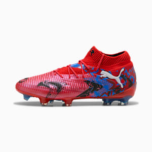 FUTURE 8 ULTIMATE PLAYMKR FG Unisex, PUMA Red-PUMA Black-Ultra Blue-Pink Pixel, extralarge