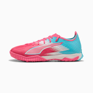 ULTRA 6 MATCH RE-CHARGE TT Football Boots Unisex, Hero Blue-Sunset Pink-Garnet Rose, extralarge
