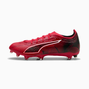 ULTRA 6 MATCH CP FG/AG Football Boots Unisex, PUMA Black-Fast Red-Fire Orchid, extralarge