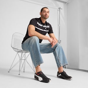 Tenis para hombre Redon Move, black-white-high risk red, extralarge