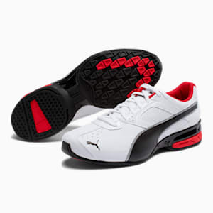 Tenis para correr Tazon 6 FM para hombre, Puma White-Puma Black-Puma Silver, extralarge