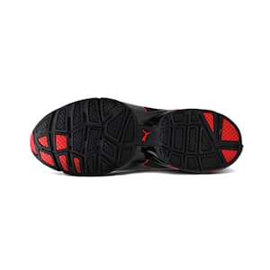 Tazon Modern Men's Running Shoes, Puma Black-Flame Scarlet