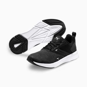 NRGY Comet Running Shoes, Puma Black-Puma White, extralarge-IND
