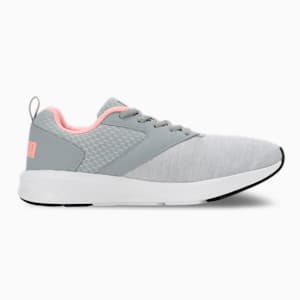 NRGY Comet Running Shoes, Quarry-Soft Fluo Peach, extralarge-IND