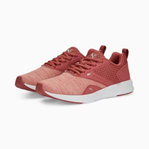 NRGY Comet Unisex Running Shoes, Heartfelt-Rose Dust-PUMA White-PUMA Silver, extralarge-IND