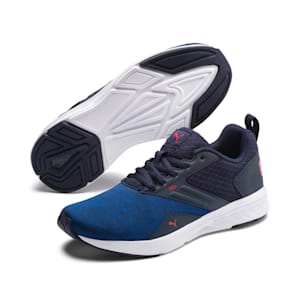 NRGY Comet Youth Running Shoes, Peacoat-Palace Blue