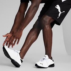 Viz Runner Men’s Training Shoes, Puma White-Puma Black, extralarge