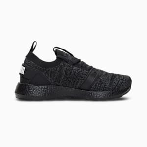 NRGY Neko Engineer Knit Women's Running Shoes, Puma Black-Puma Black, extralarge-IND