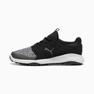 メンズ ゴルフ グリップ フュージョン スポーツ スパイク シューズ, Puma Black-QUIET SHADE, extralarge-JPN