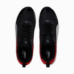 Supernal NU 2 Men's Running Shoe, Puma Black-High Risk Red