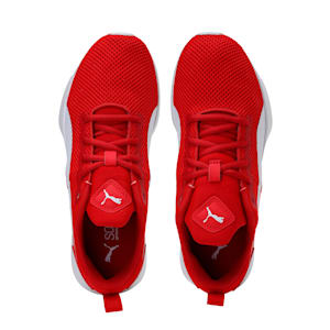 Flyer Runner SoftFoam+ Unisex Running Shoes, High Risk Red-Puma White